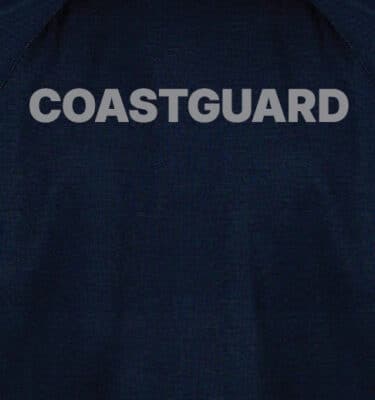 Coastguard word on back