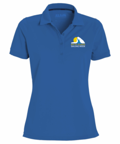 BOISW Mens Tech Pique Polo Olympic Blue